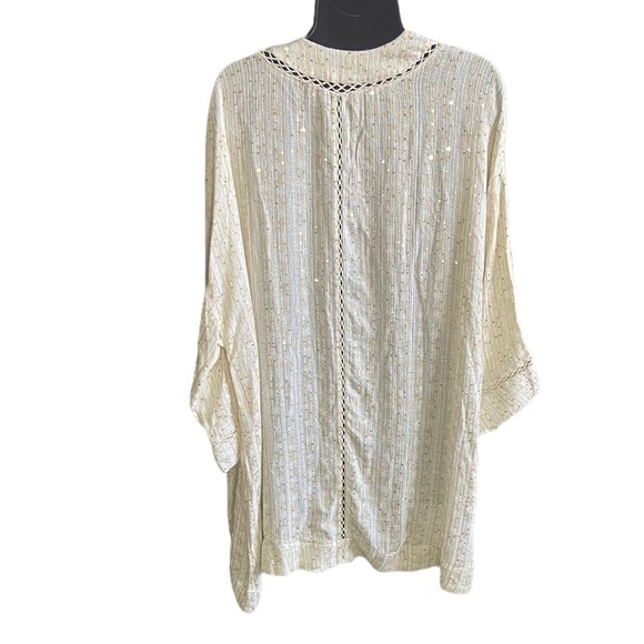 𝅺soft Surroundings Open Front Cardigan L - Picture 2 of 2